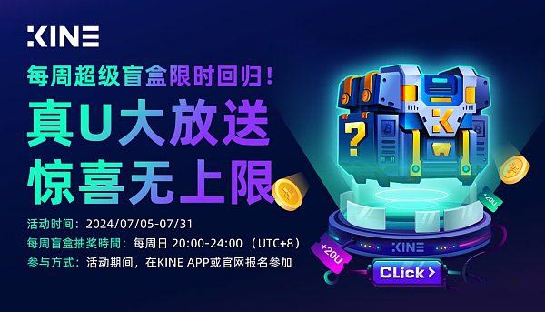 KINE超级盲盒返场：优先USDT奖励