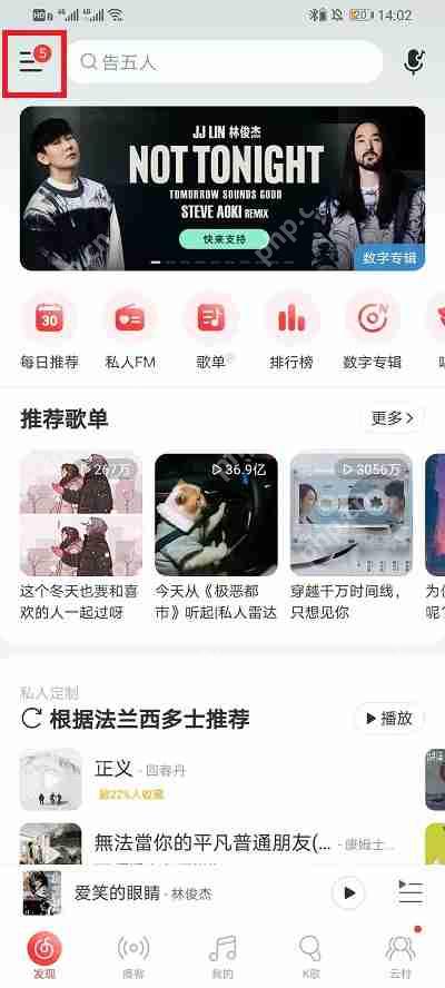网易云音乐启动视频怎么开声音