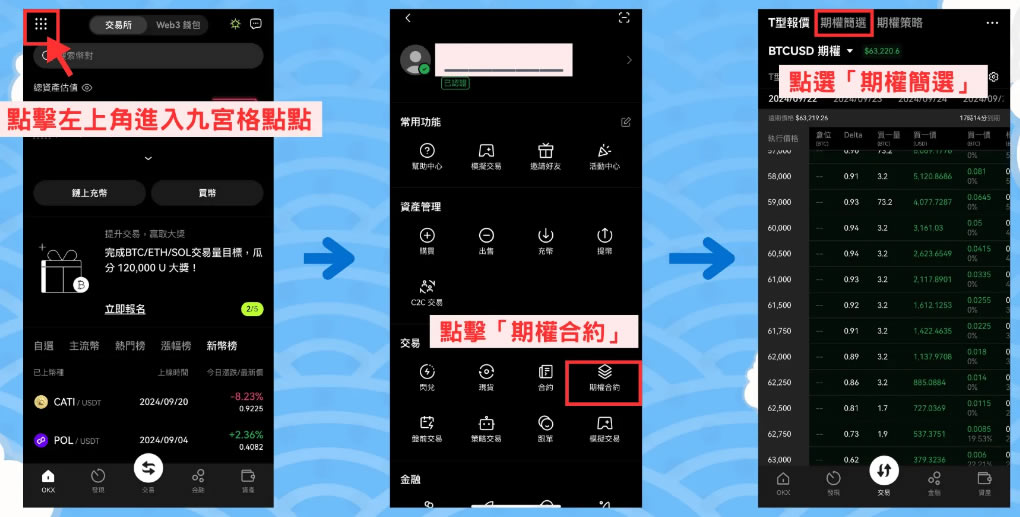 比特币期权是什么？操作教学、设定,手把手教你操作OKX比特币期权
