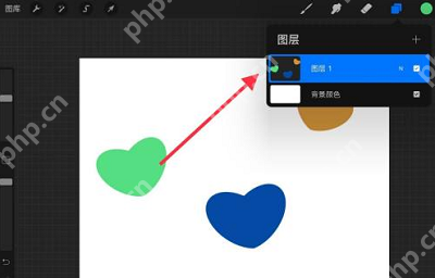 Procreate怎么多选图层合并