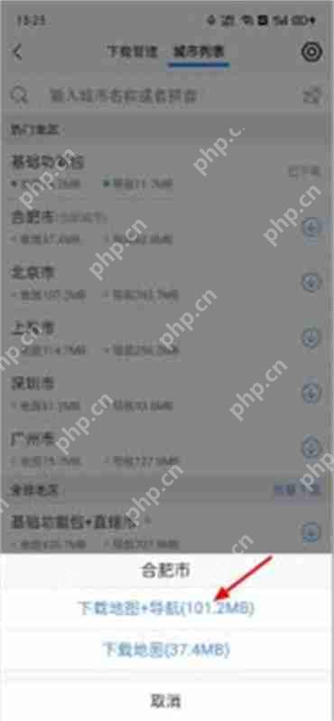 高德地图怎么无网络导航