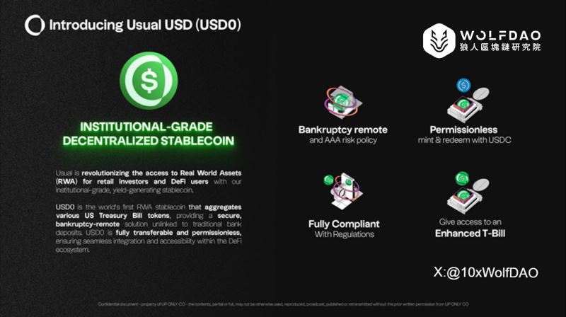 USD0币全面解读:新稳定币USD0强势登场为何敢喊干掉Tether？