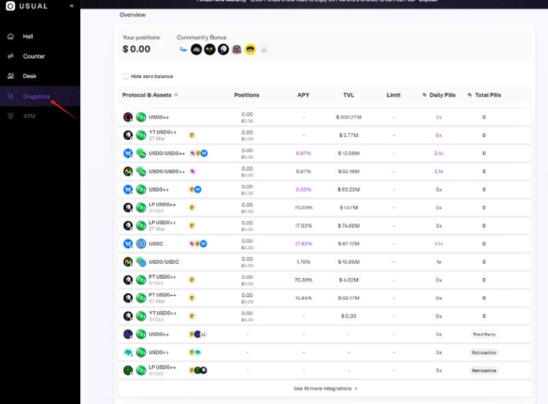 稳定币Usual(USD0)交互教程 附币安新上线项目Usual介绍
