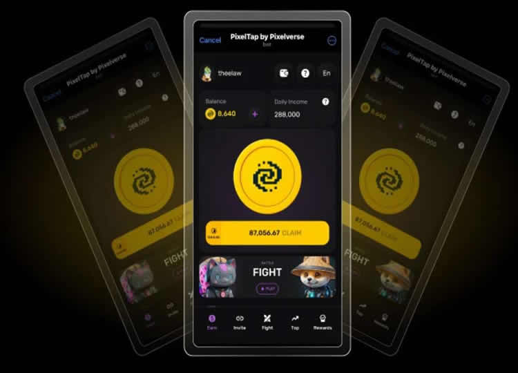 Telegram游戏Pixeltap是什么？怎么玩？如何埋伏Pixeltap空投？