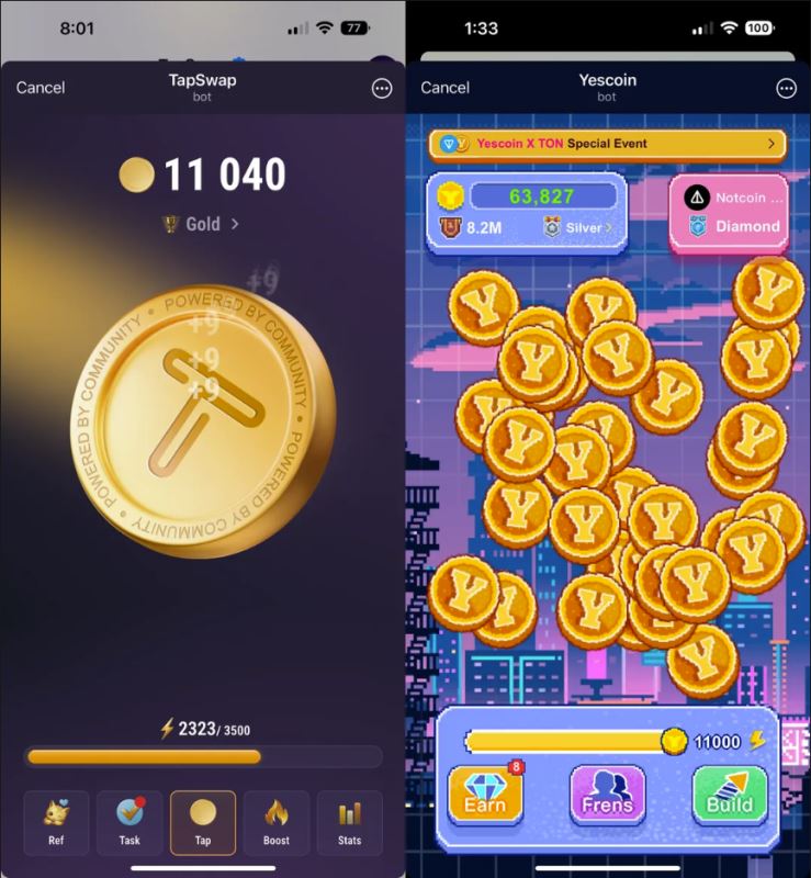 除了仓鼠快打您可以通过玩这些Telegram游戏赚取加密货币