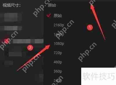 Action!程序更改捕获视频分辨率设置指南