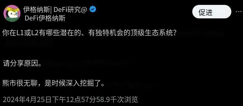 还有哪些L1协议值得关注?五大潜力L1协议Ton/Arweave/MultiversX/Gnosis/Radix