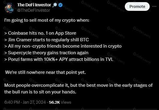 币圈牛市中如何才能做到正确止盈？