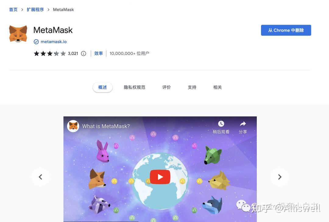 Web3小白入门系列:Metamask小狐狸wallet教学