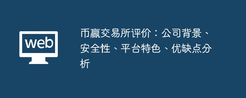 币赢交易所评价：公司背景、安全性、平台特色、优缺点分析