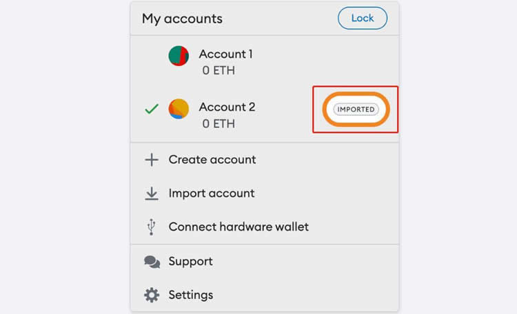 MetaMask如何删除账户中的wallet？