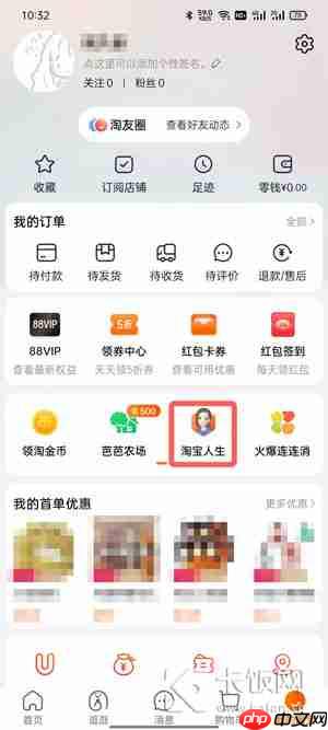 淘宝人生怎么加入别人的家园