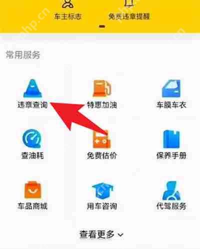 懂车帝怎么看车辆违章记录