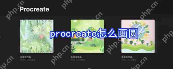 procreate如何画圆_procreate画圆流程详解
