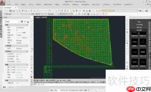 CASS中利用方格网法计算土方量的方法