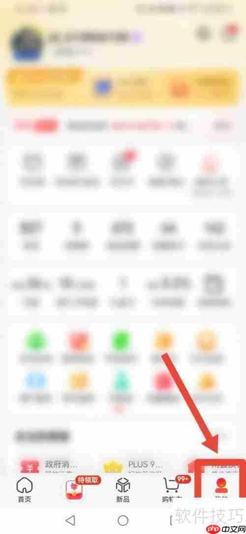 京东快讯查看方法