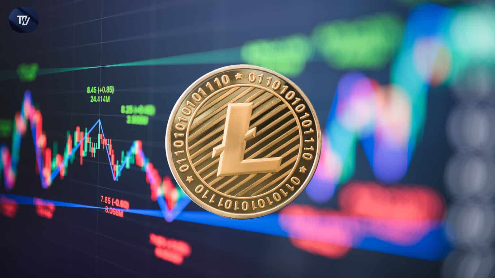 Litecoin（LTC）的交易价格为$ 86.68