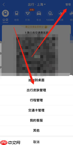 支付宝NBA出行皮肤怎么设置
