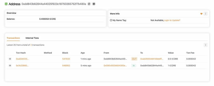 如何将Core DAO添加到Metamask小狐狸wallet？