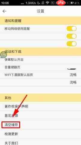 大角虫漫画APP怎么清空缓存？清空缓存的具体方法说明