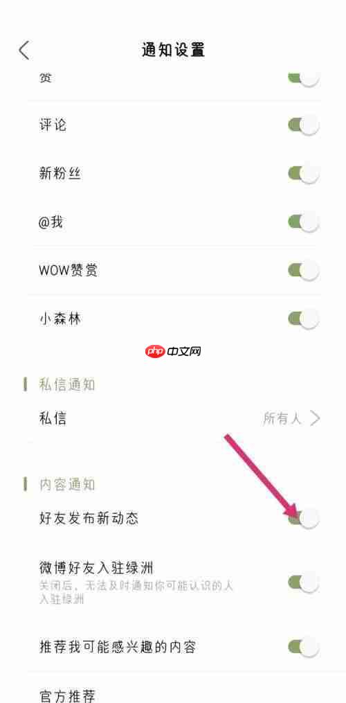 绿洲怎么关闭好友动态提醒?绿洲关闭好友动态提醒方法