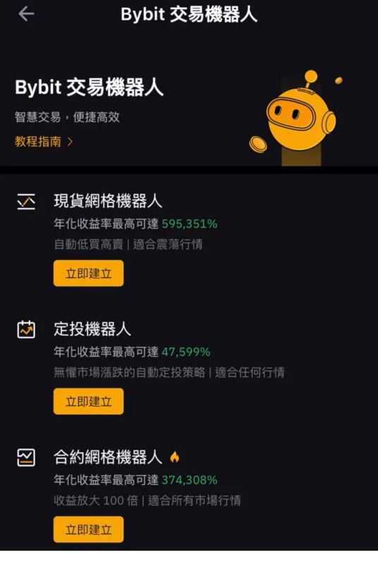 bybit 交易机器人