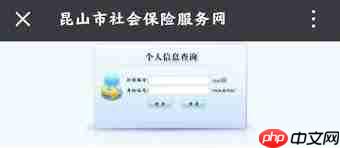 智慧昆山如何查询社保