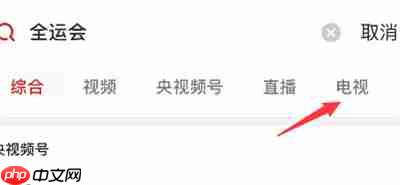 央视频怎么看全运会回放