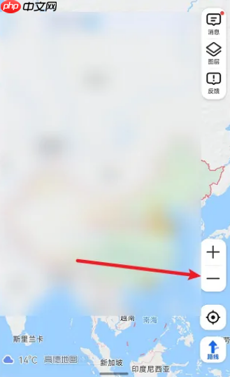 高德地图地球仪在哪里