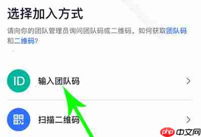 飞书怎么加入团队