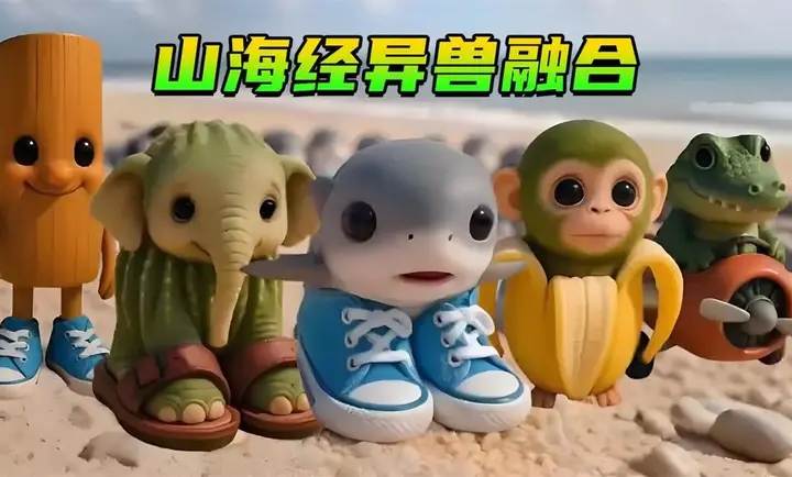 山海经异兽融合