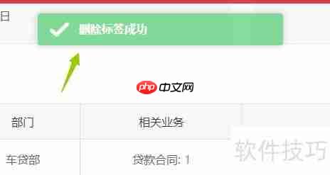 小贷管家贷款管理软件如何设置/删除客户标签