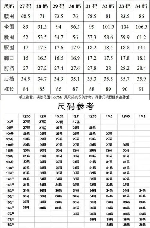 鞋尺码换算攻略：轻松选对码