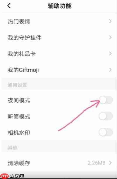 Soul怎么开启夜间模式