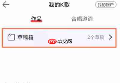 网易云音乐怎么查看录制作品
