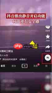 抖音开启后如何静音