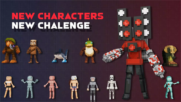 布娃娃3d人类对决