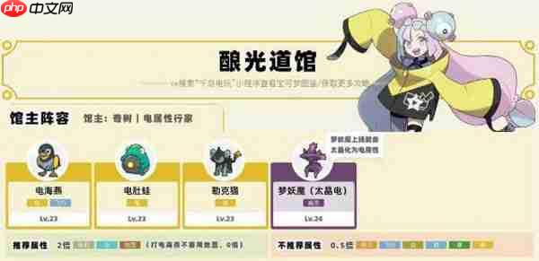 宝可梦朱紫道馆一般顺序通关攻略