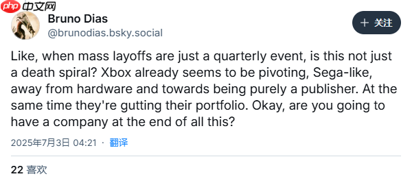浪费人才！多名游戏 开发者痛批微软最新裁员