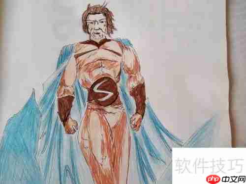 漫威哨兵插画教程：一步一步教你画出震撼人心的作品