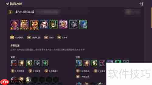 光明哨兵阵容装备搭配攻略