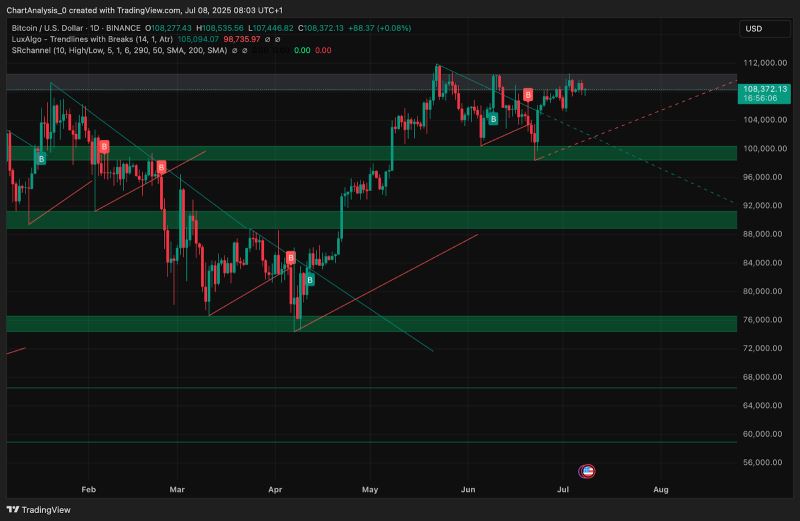 比特币价格走势预测:BTC能涨到多高？下一个目标是14万美元？