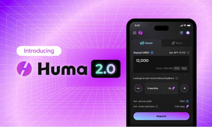 Huma Finance (HUMA) 登陆币安 Launchpool 挖矿平台!一文介绍