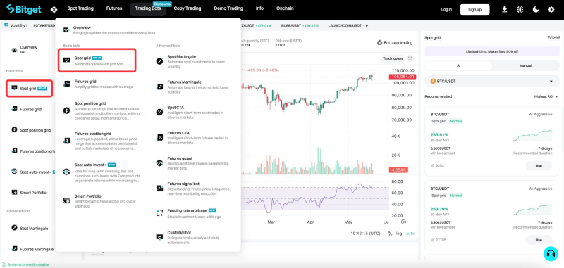 什么是Bitget AI网格机器人?Bitget网格机器人类型与设置快速上手指南