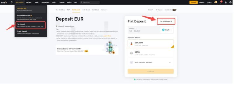 Bybit退款法币怎么出金？能提现吗？