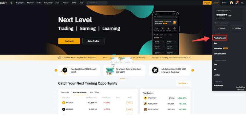 Bybit退款法币怎么出金？能提现吗？