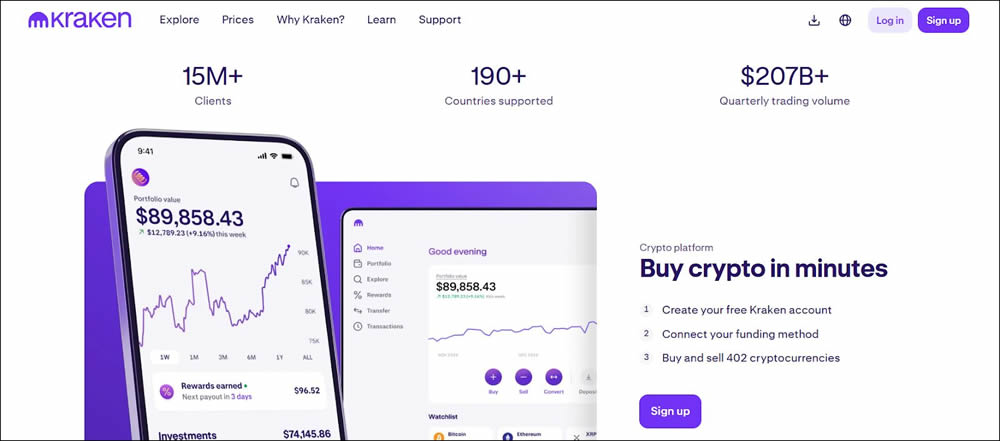 Kraken2025年评测:它是一个安全合法的交易所吗？