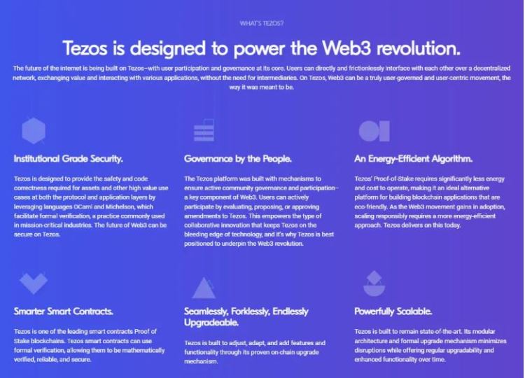 Tezos (XTZ) 是什么？如何运作？XTZ代币和代币经济学概述