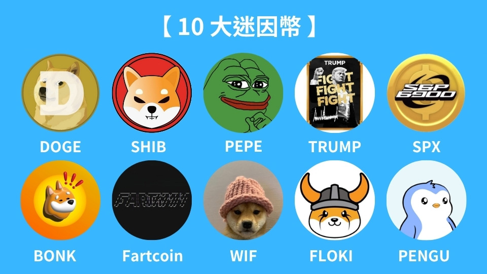 迷因币是什么？2025 年10 大热门迷因币有哪些？MEME币特点介绍
