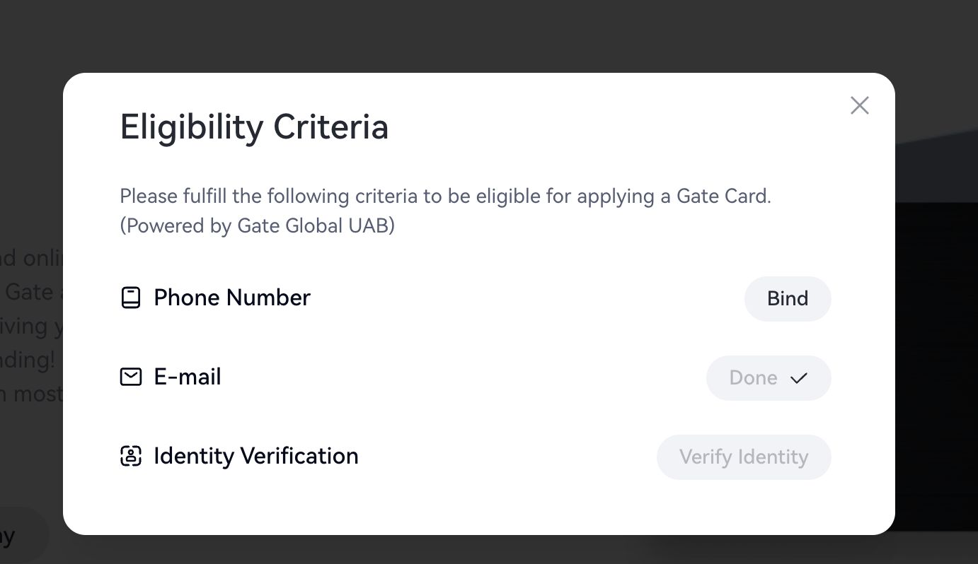 Gate Card是什么？有什么功能？如何使用？Gate Card中心化交易所加密货币卡介绍